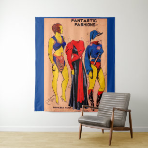 Princess Aura paper doll no. 1 Flash Gordon Wandkleed