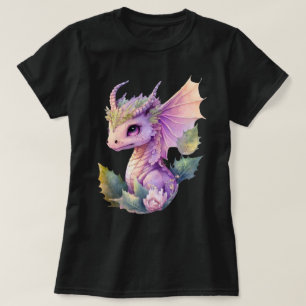 Princess Baby Dragon met Horns Graphic T-shirt