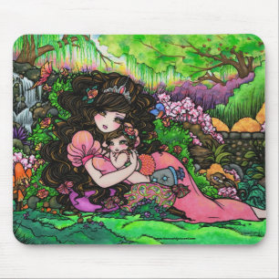 Princess Baby Fantasy Garden van Hannah Lynn Muismat