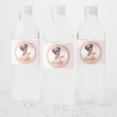 Princess Baby shower Étiquettes de bouteille d'eau (Bouteilles)
