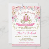 Princess Baby shower Invitation Kaart (Voorkant)