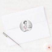  Princess Baby shower Stickers (Envelop)