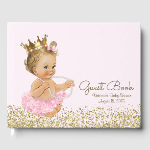 Princess Ballerina Baby shower Livre d'or