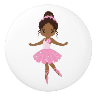 Princess Ballerina Keramische Knop