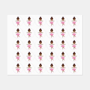 Princess Ballerina Labels