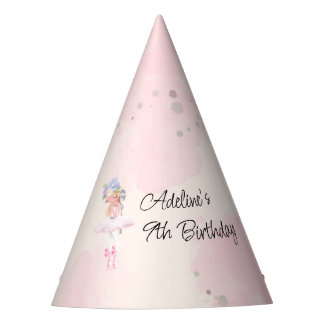 Princess Ballerina Verjaardagsfeestje Pet Feesthoedjes
