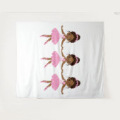 Princess Ballerina Wandkleed (Voorkant (horizontaal))