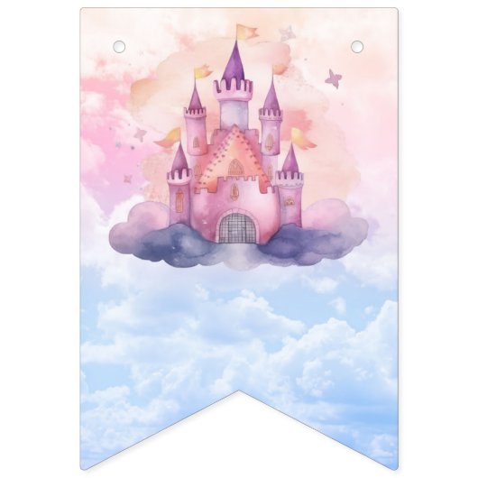 PRINCESS BANNIÈRE D'ANNIVERSAIRE POUR FILLES, BANN (Premier drapeau)