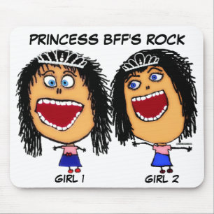 Princess Best Friends Rock Muismat