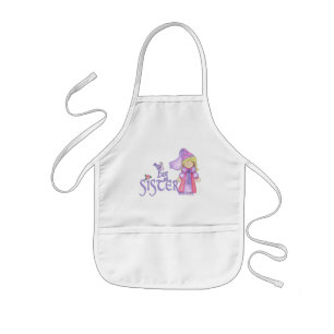 Princess Big Sister Apron Kinder Schort