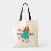 Princess Big Sister Brown Hair Tote Bag (Voorkant)