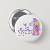Princess Big Sister Ronde Button 5,7 Cm (Voorkant /achterkant)