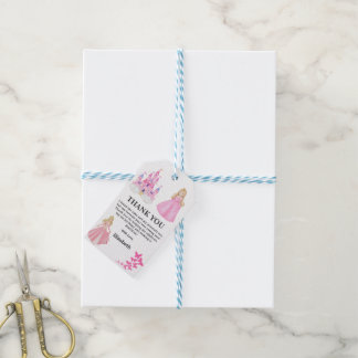 Princess Birthday Cadeaulabel
