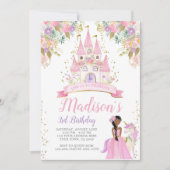 Princess Birthday Kaart (Voorkant)