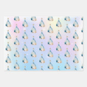 Princess Birthday Kinder Inpakpapier Vel (Voorkant 2)