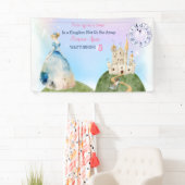 Princess Birthday Kinder Spandoek (Insitu)
