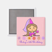 Princess Birthday Magnet (Recto/Verso)