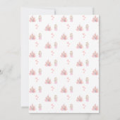 Princess Birthday Party Kaart (Achterkant)