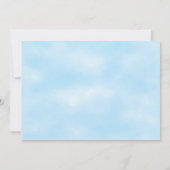 Princess Birthday/Tea-uitnodigingen Kaart (Achterkant)