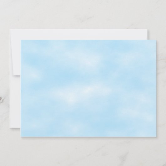 Princess Birthday/Tea-uitnodigingen Kaart (Achterkant)