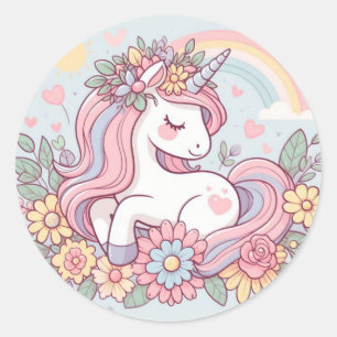 Princess Blossom Ronde Sticker