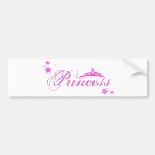 Princess Bumpersticker (Voorkant)