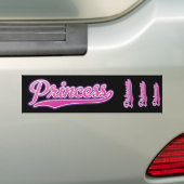 Princess Bumpersticker (Op auto)
