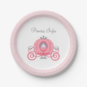 Princess Carriage Birthday Party Bord