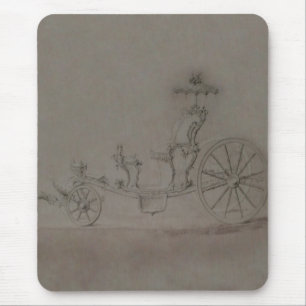 Princess Carriage - Mousepad Muismat