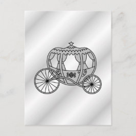 Princess Carriage of Grey Briefkaart