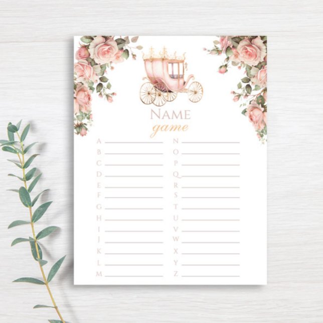 Princess Carriage  Rozen Naam spel (Creator heeft geüpload)