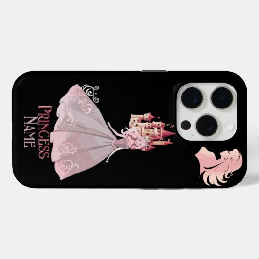 Princess Case-Mate iPhone Case (Achterkant (horizontaal))