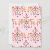 Princess Castle Girls Coquette Invitation d'annive (Dos)