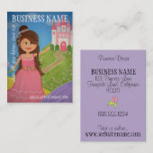 Princess Castle - Hang Labels & Visitekaartjes (*) (Voorkant / Achterkant)