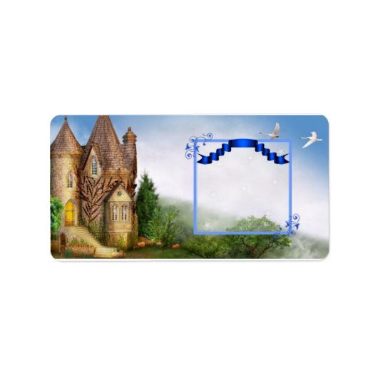 Princess Castle Hershey Miniature Snoep Wrapper Etiket (Voorkant)