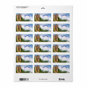 Princess Castle Hershey Miniature Snoep Wrapper Etiket (Full Sheet)