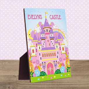 Princess Castle kamer decor tafelblad plaque Fotoplaat