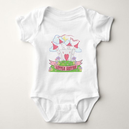 Princess Castle Little Sister Romper (Voorkant)