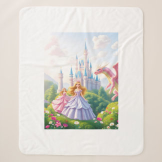 Princess Castle Meisjes Deken - Sprookjespeuter