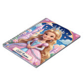 Princess Castle Notitieboek – Bewerkbare naam (Linkerzijde)