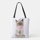 Princess Cat Bgloebel gom Draagtas (Achterkant)