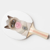 Princess Cat Bgloebel gom Tafeltennisbatje (Zijkant)