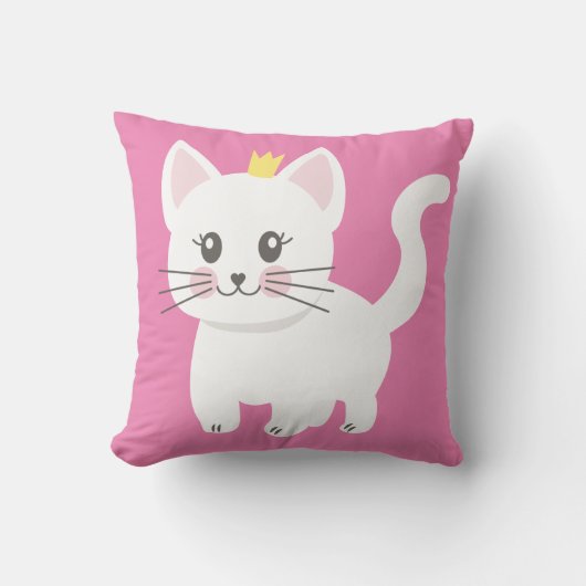 Princess Cat Kussen (Voorkant)