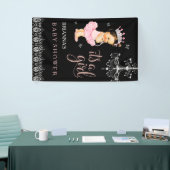 Princess C'est une bannière de Baby shower fille (Salon professionnel)
