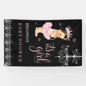 Princess C'est une bannière de Baby shower fille (Horizontal)