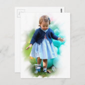 Princess Charllote Elizabeth Walking Briefkaart (Voorkant / Achterkant)