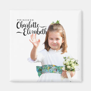 Princess Charlotte Elizabeth 6th Birthday Magnet Magneet