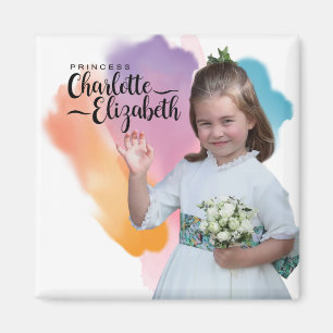 Princess Charlotte Elizabeth 6th Birthday Magnet Magneet