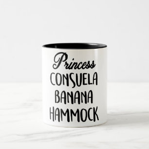Princess Consuela Banana Hammock Tweekleurige Koffiemok