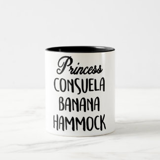 Princess Consuela Banana Hammock Tweekleurige Koffiemok